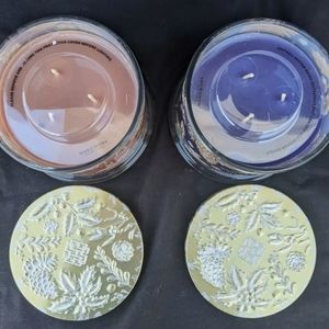 LOT of 2 Homeworx By Harry Slatkin Candles